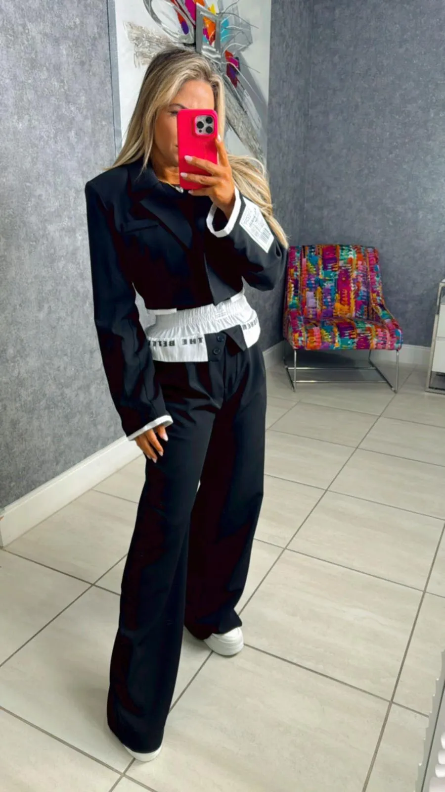 0051 Blazer and pants set