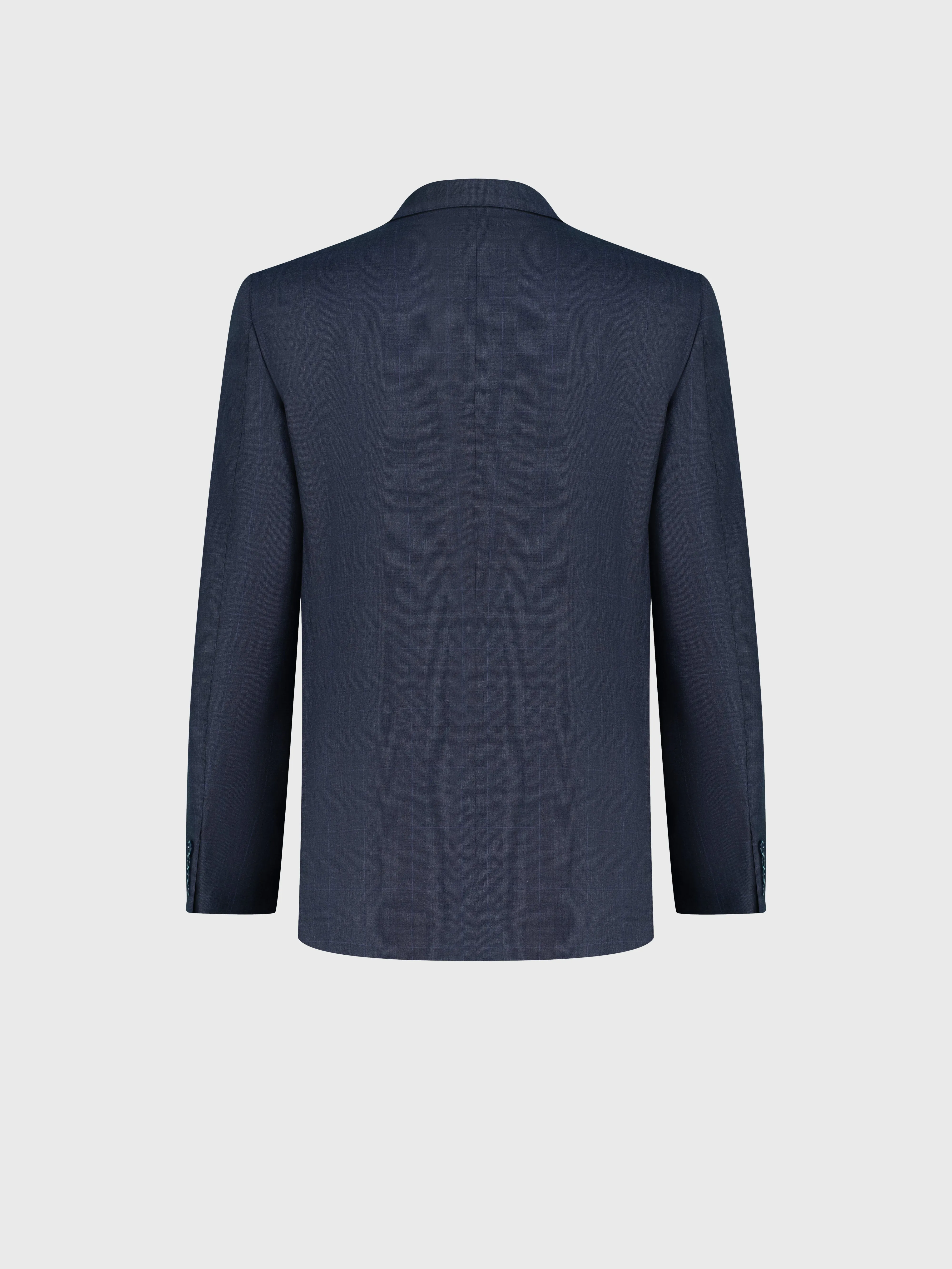 130s Wool Blazer Dark Navy