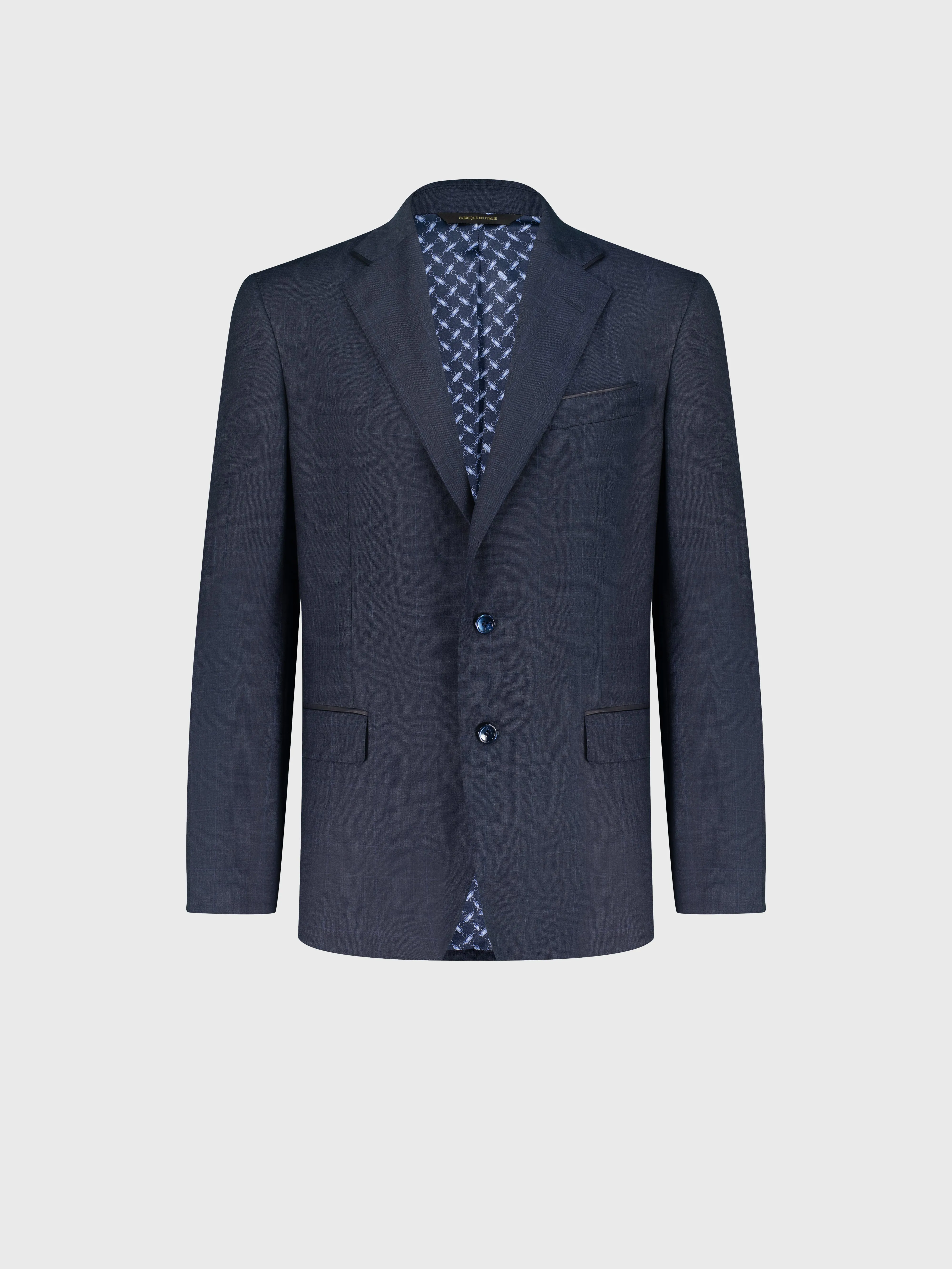 130s Wool Blazer Dark Navy