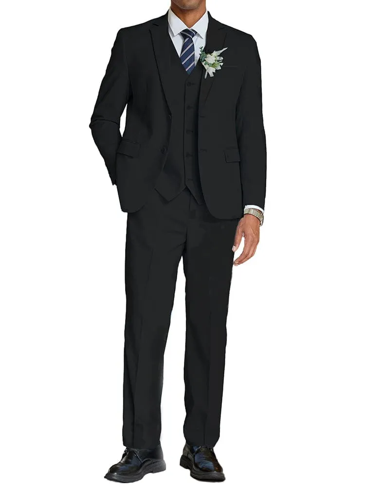 3-Piece Cotton Linen Suit Set (US Only)