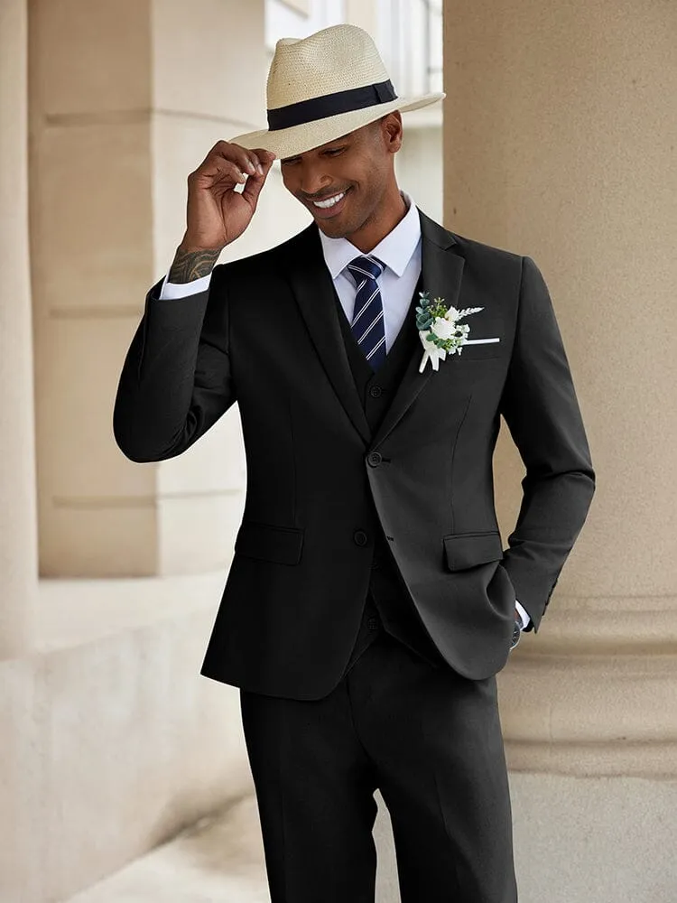 3-Piece Cotton Linen Suit Set (US Only)
