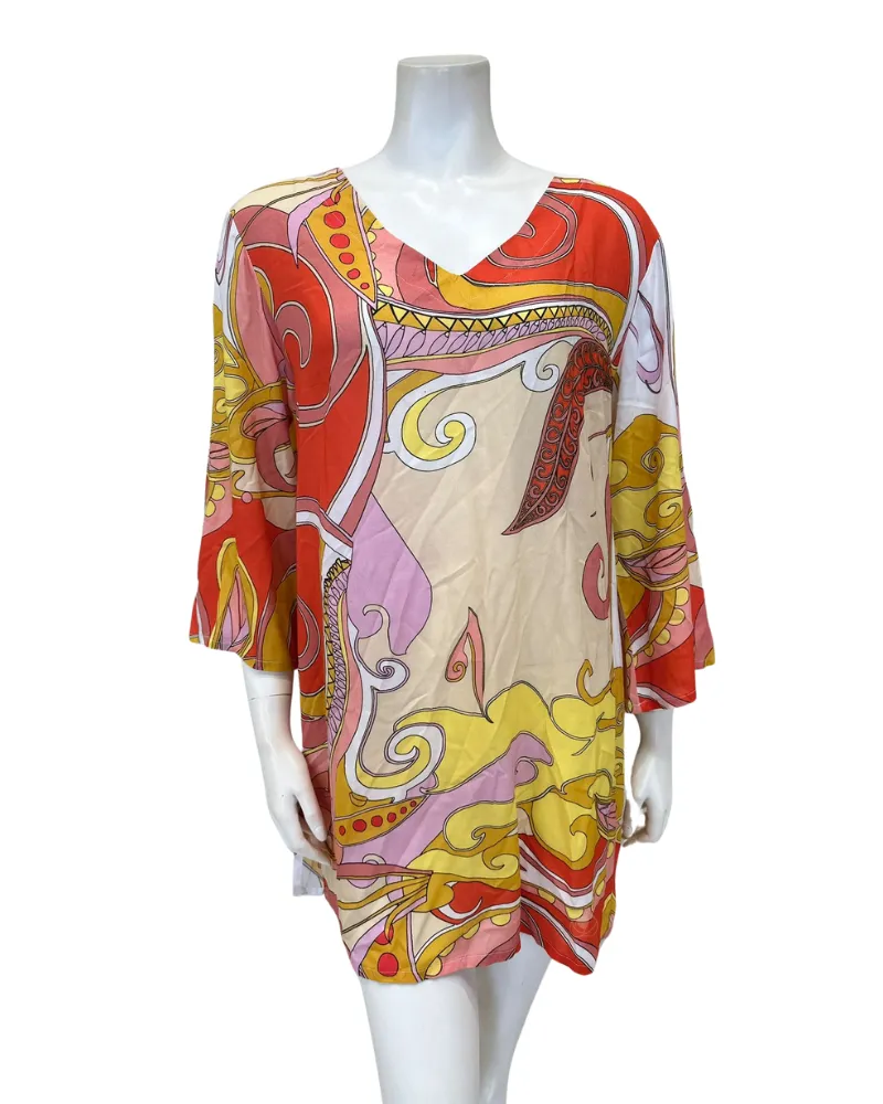 432/31634 Sunset Motifs Swim Cover Up