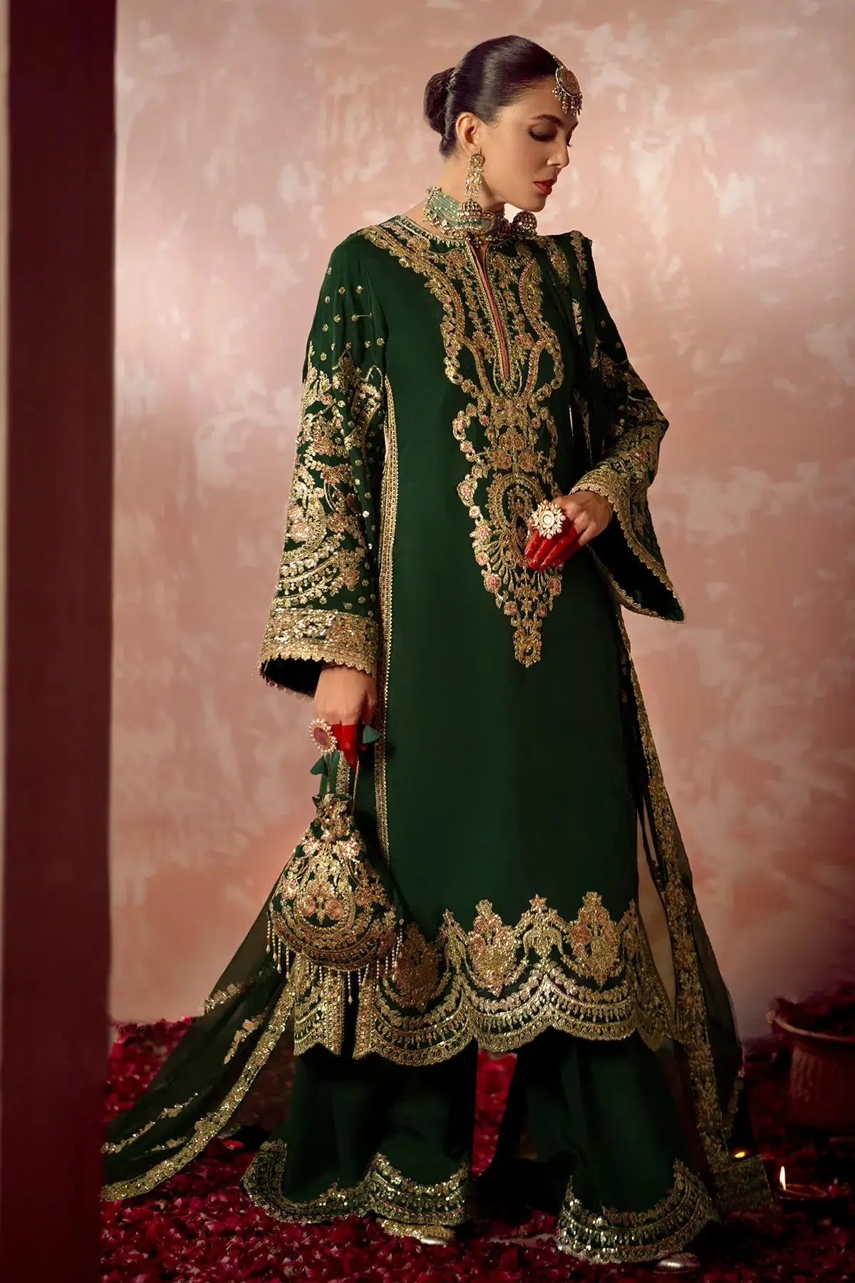 AJR Couture | Mushk The Silk Edit | Aangan
