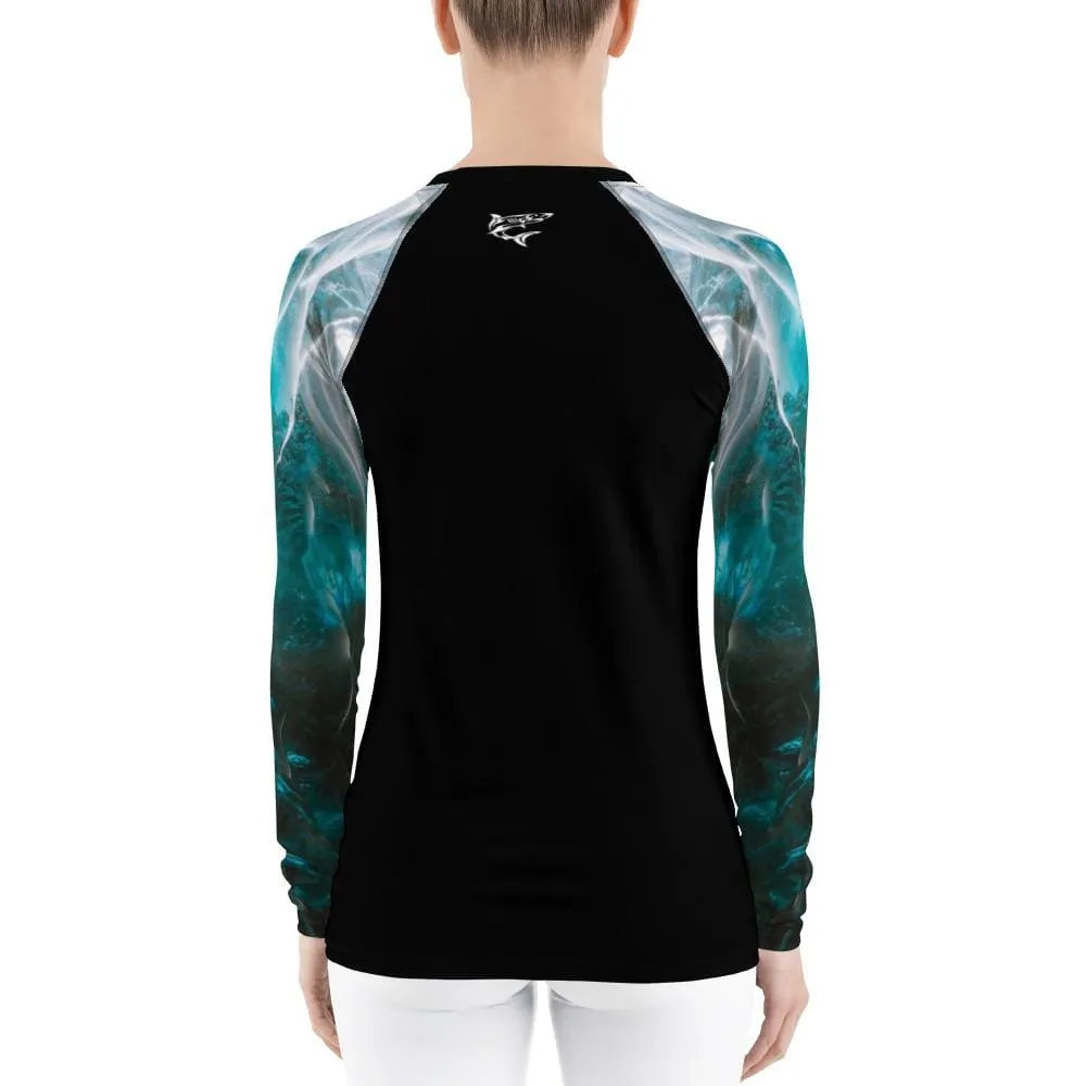 Angel Aura ~ Women's Rash Guard *