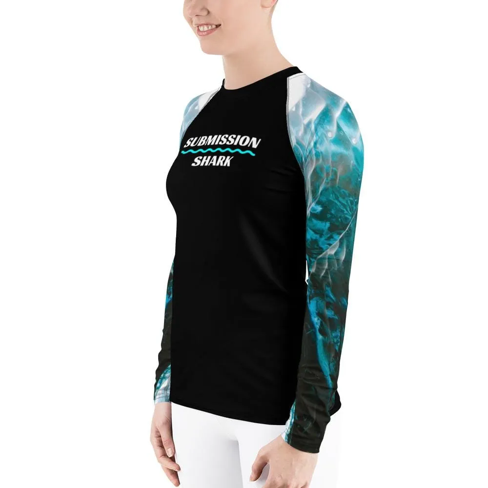 Angel Aura ~ Women's Rash Guard *