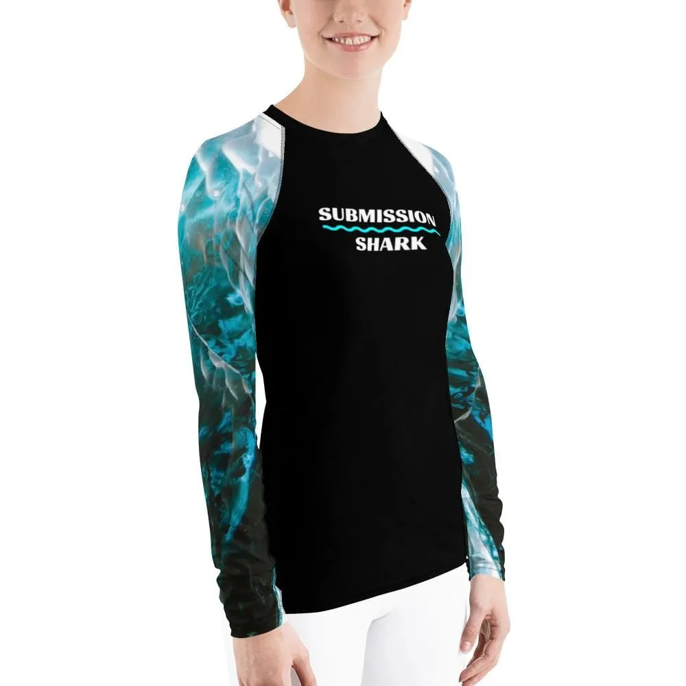 Angel Aura ~ Women's Rash Guard *
