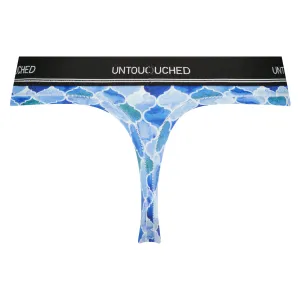 Arabic Blue Thong Sample