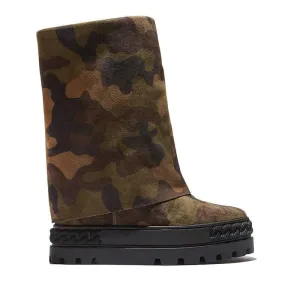 Army Ready Camouflage Suede Boot