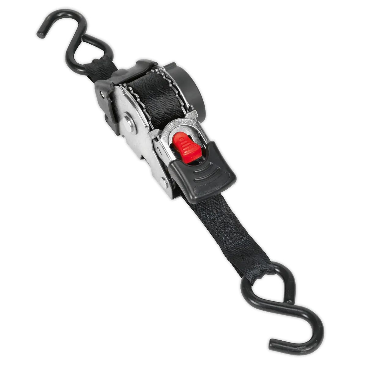 Auto Retractable Ratchet Tie Down 25mm x 3m