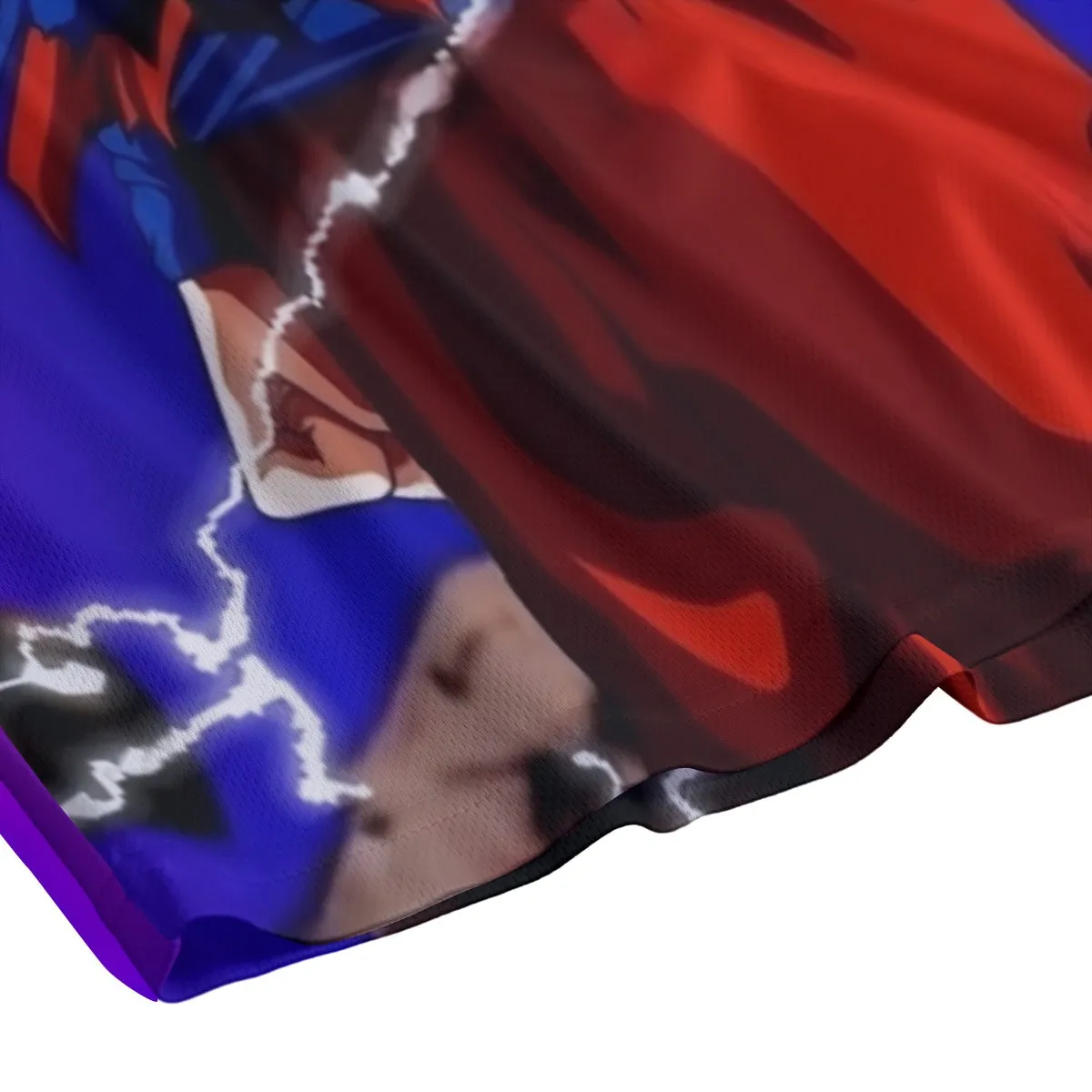 Awesome Ultra Instinct Silver Hair Goku DBZ Kids Mesh Shorts