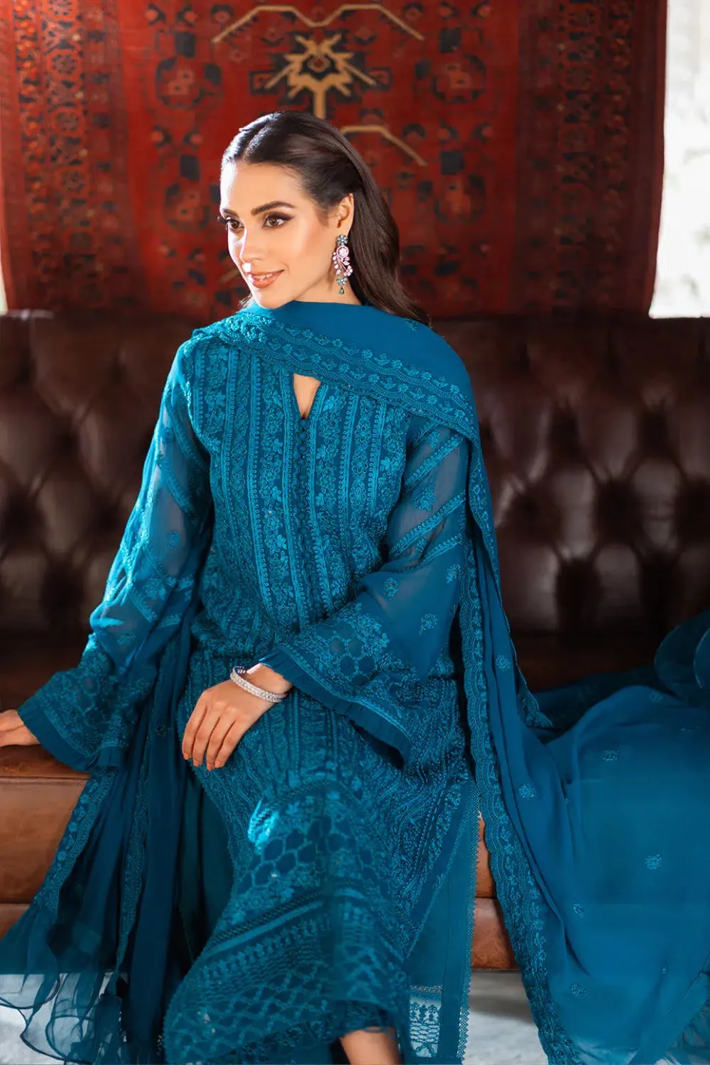 Azure | Embroidered Formals | Gilded Sea