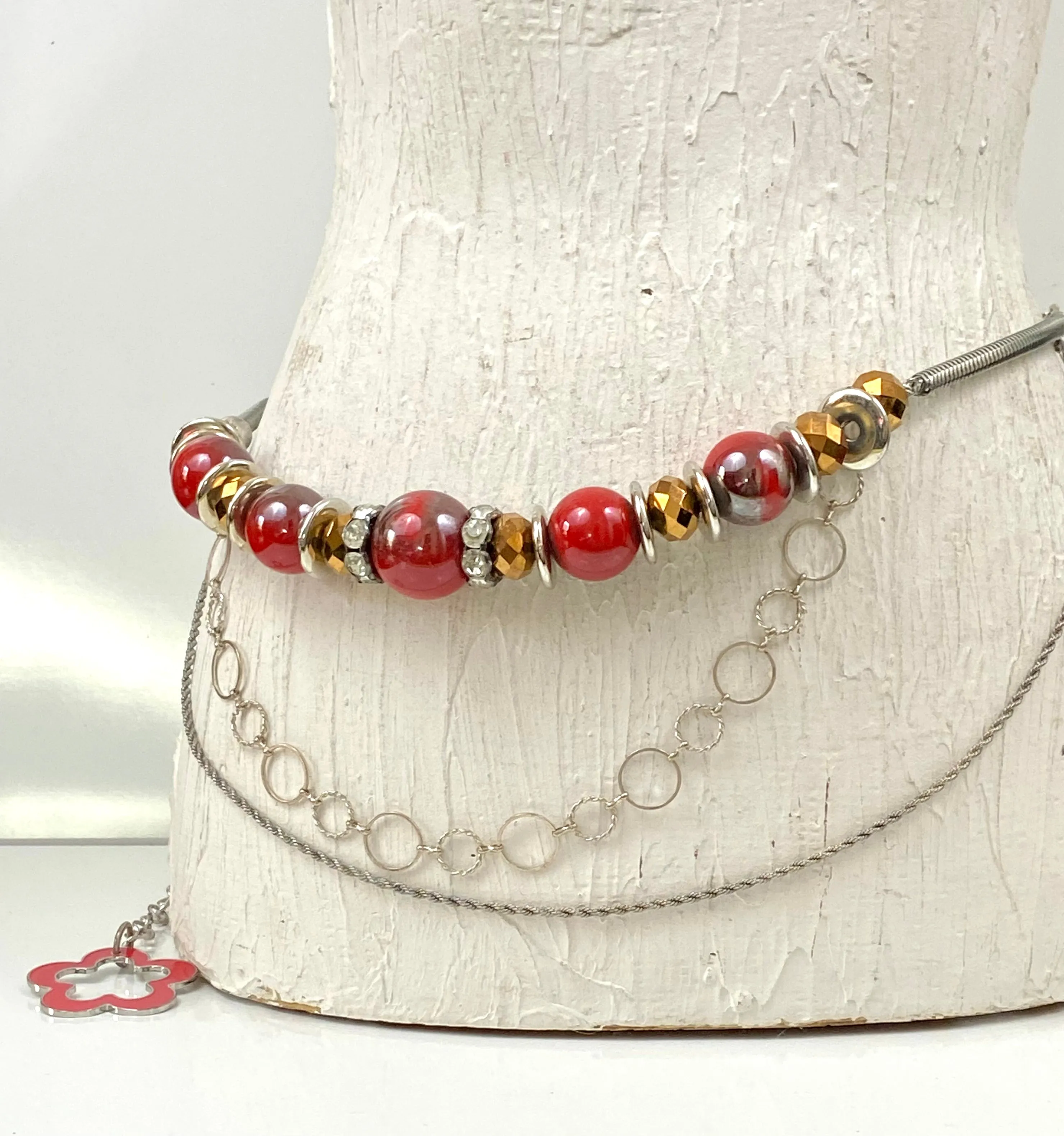 Beads & Chain Belt