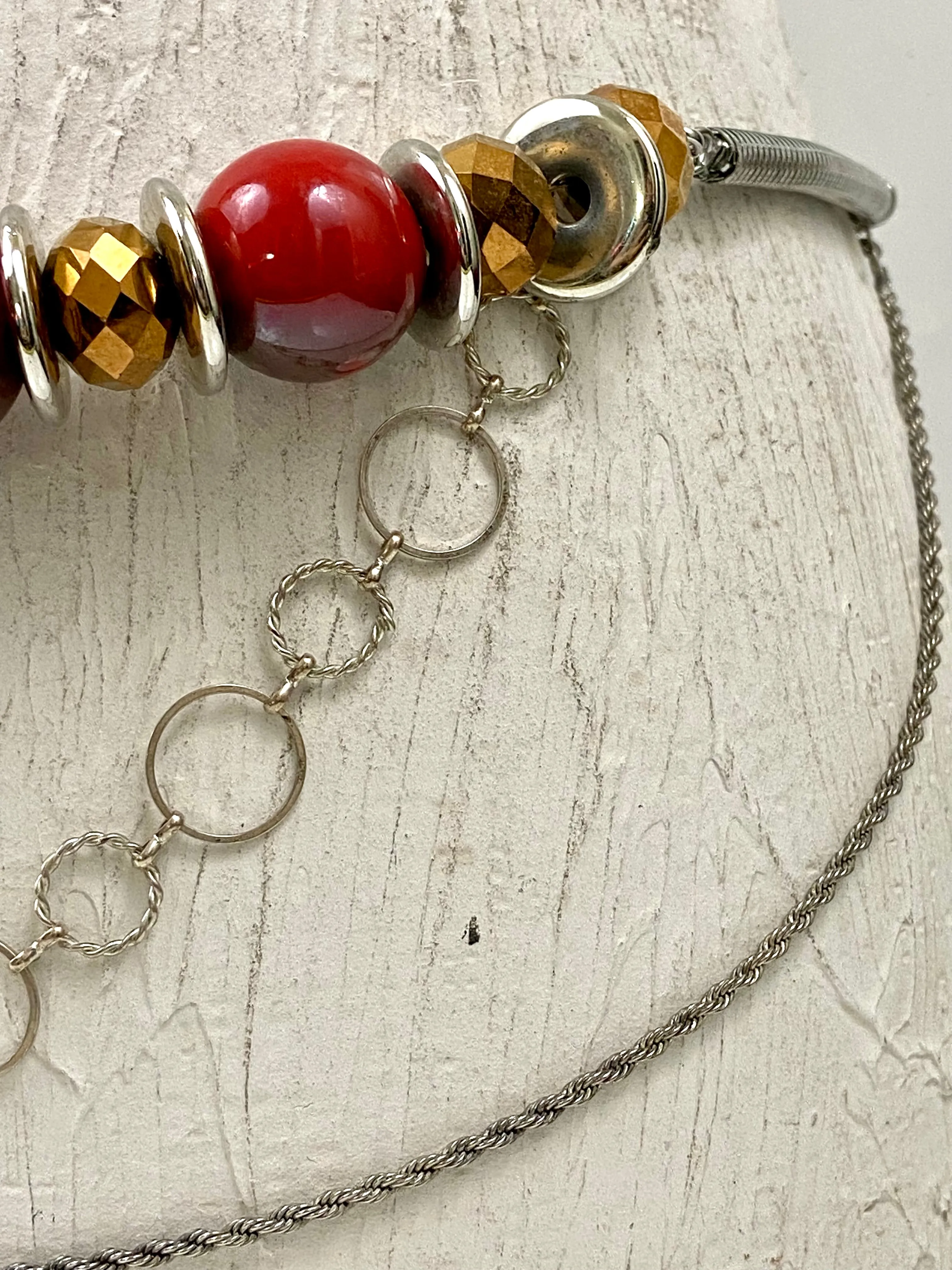 Beads & Chain Belt