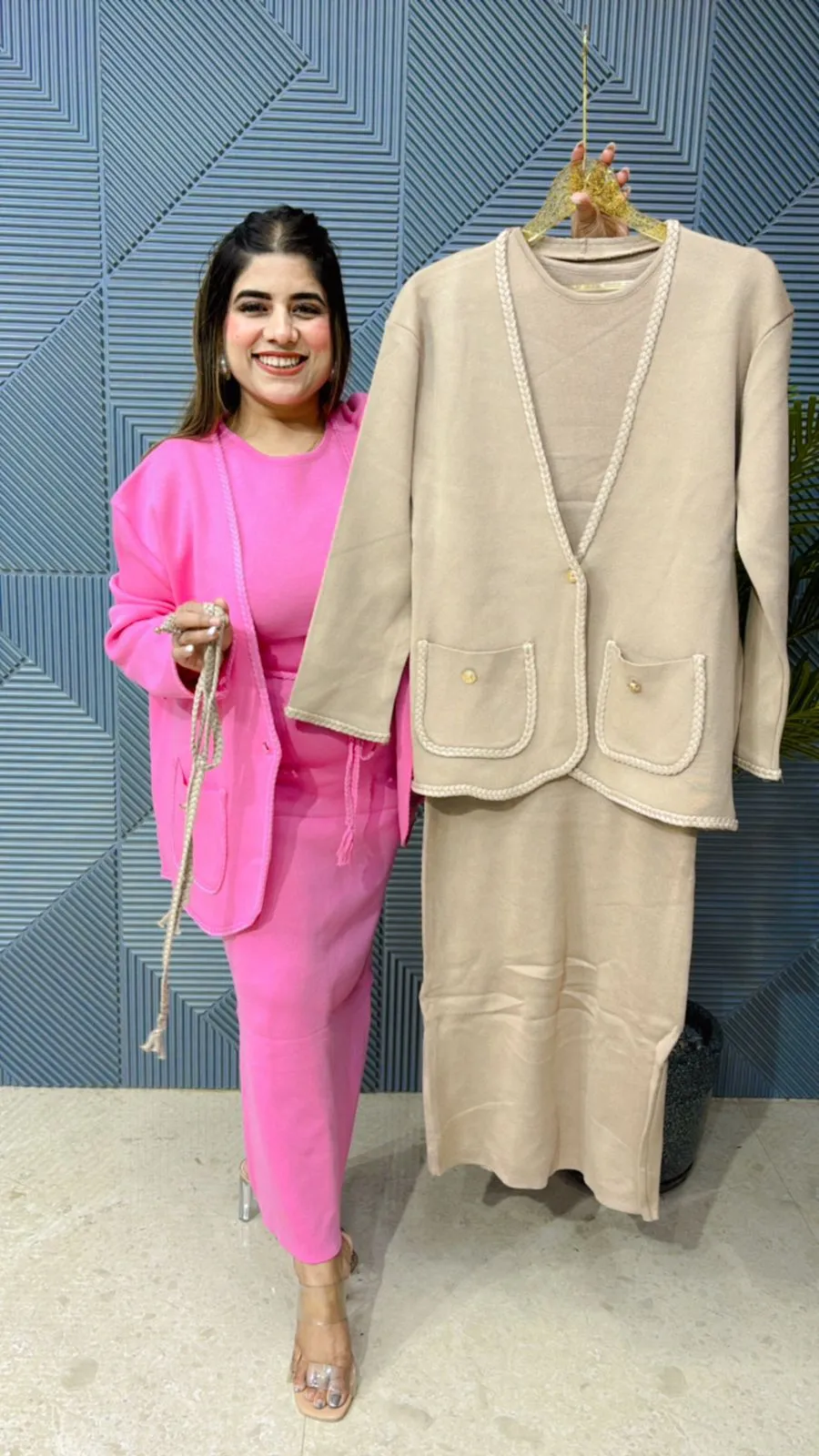 Beautiful Warm Blazer Dress GGR950