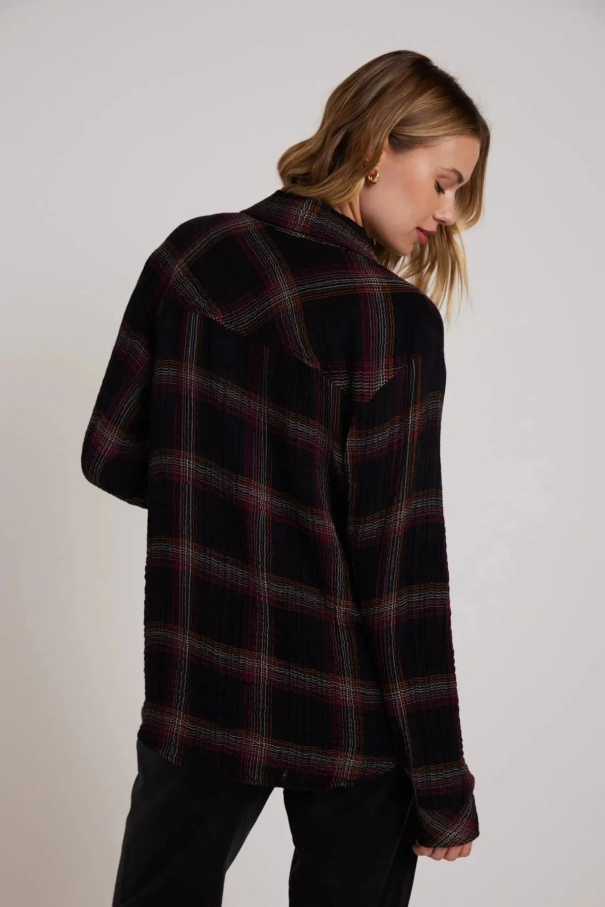 Bella Dahl Oversized Shirt With Pocket