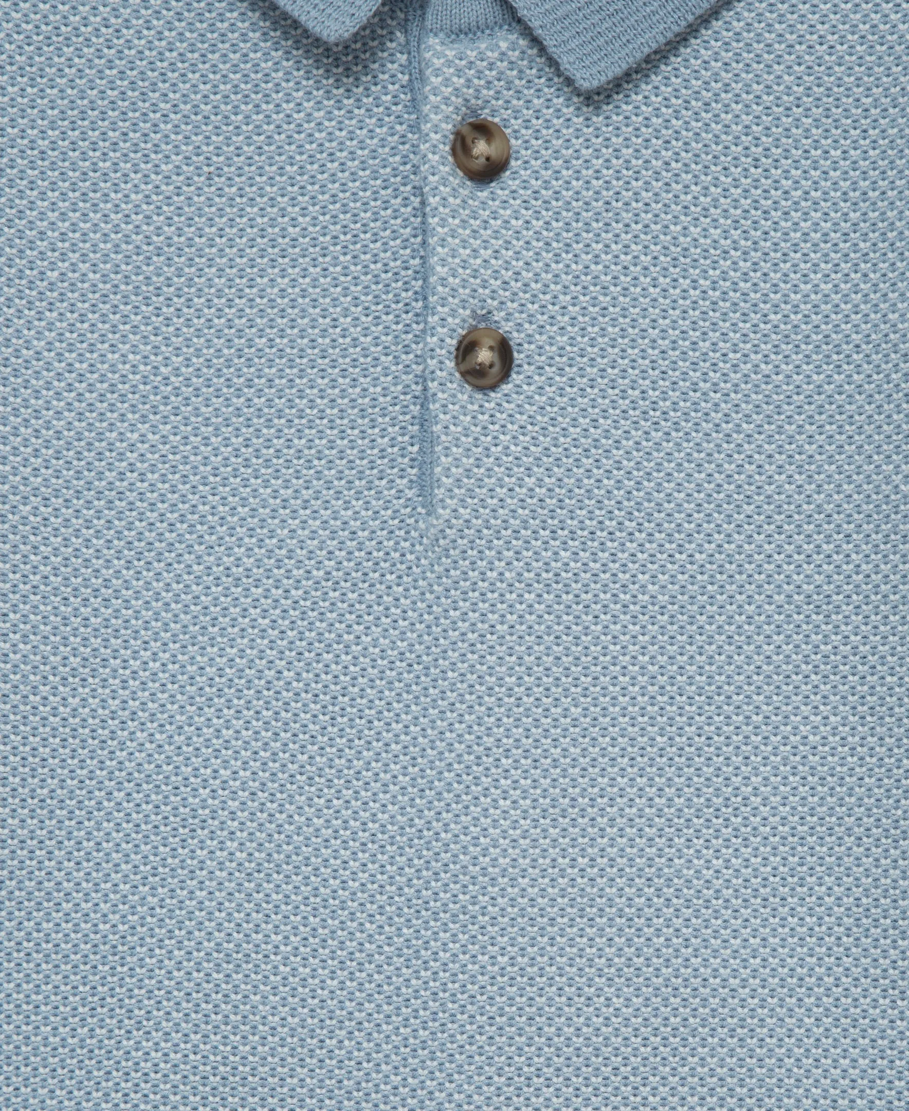 Birds Eye Knit Polo Set (2T-4T)