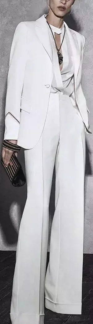 Blazer and Pant Suit