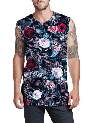 Blue Garden Men's Muscle Tank