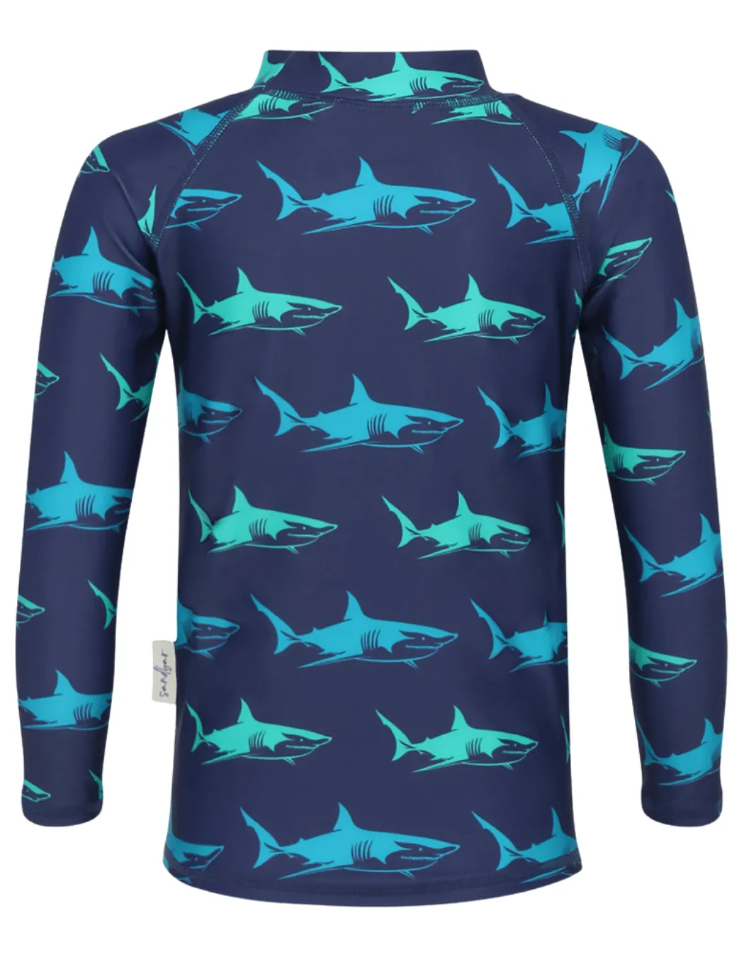 Blue Shark Rash Guard