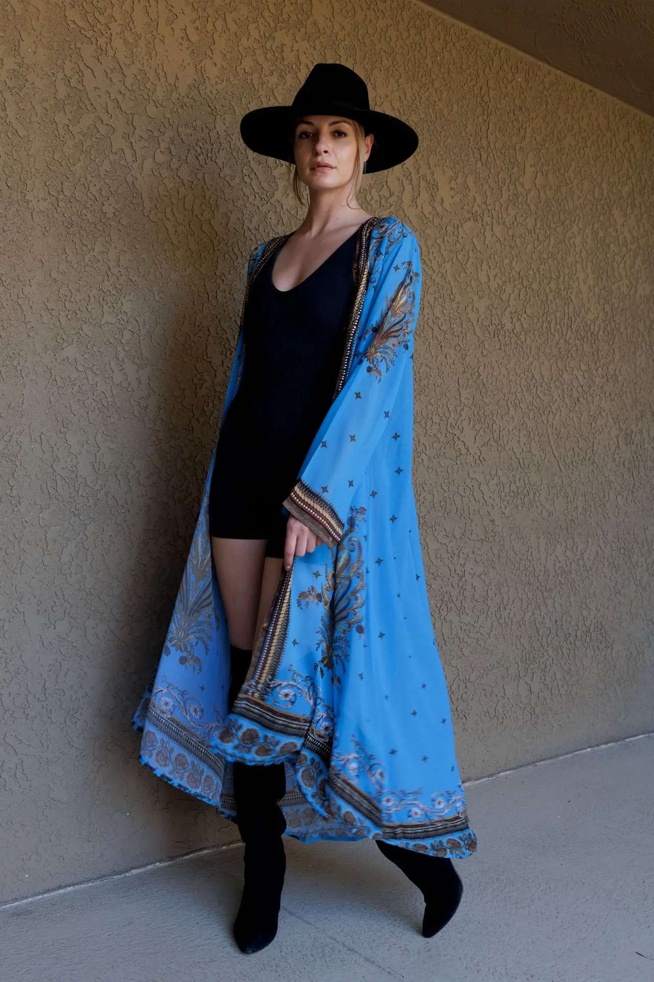 Blue Swimsuit Coverup for Women