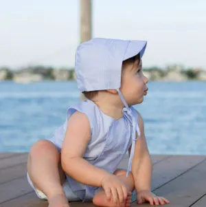 Boy's Pintucked Bonnet
