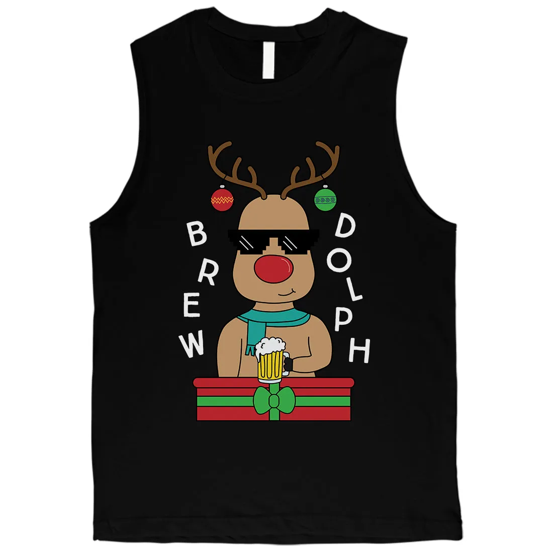Brewdolph Mens Muscle Shirt