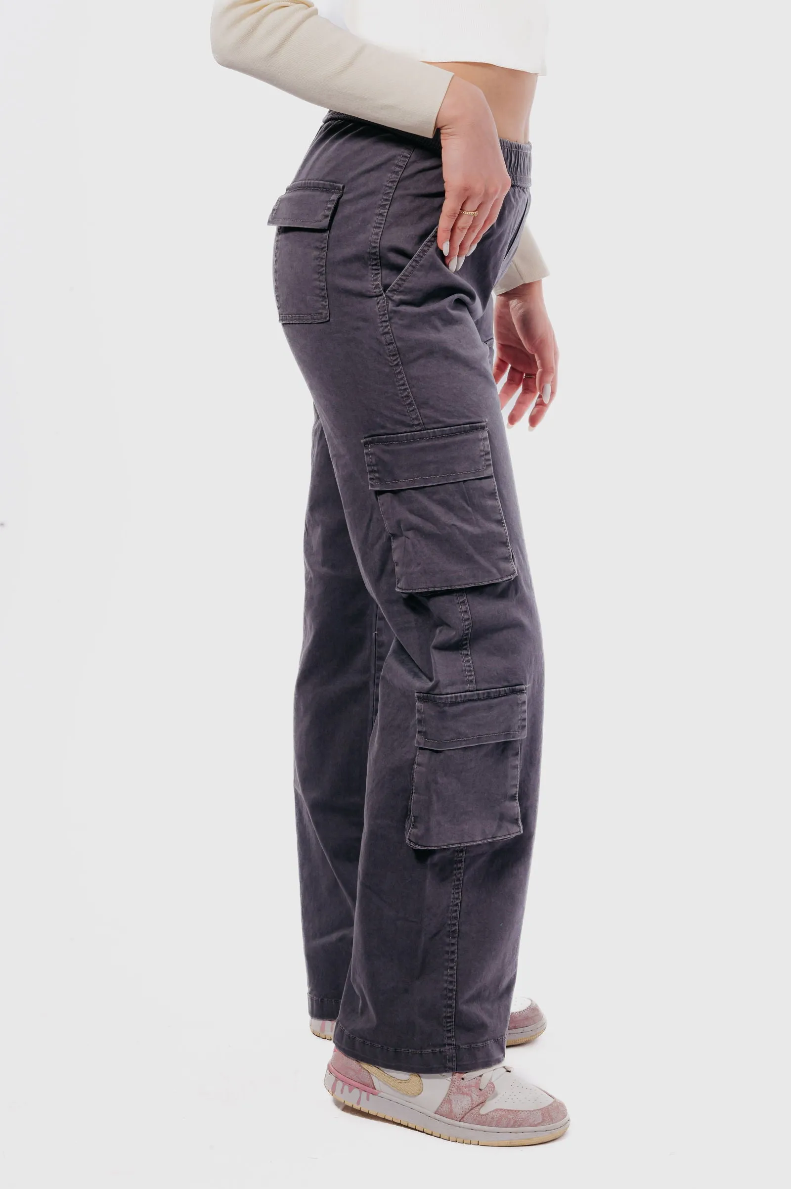 Cargo Pant -Charcoal Grey