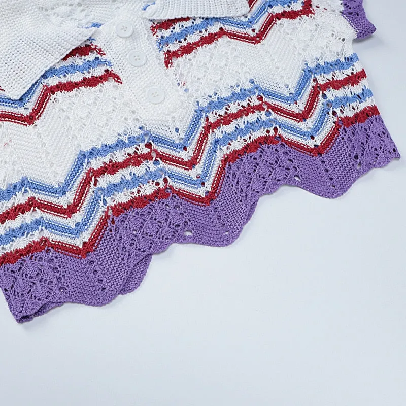 Ciara Crochet Skirt Set