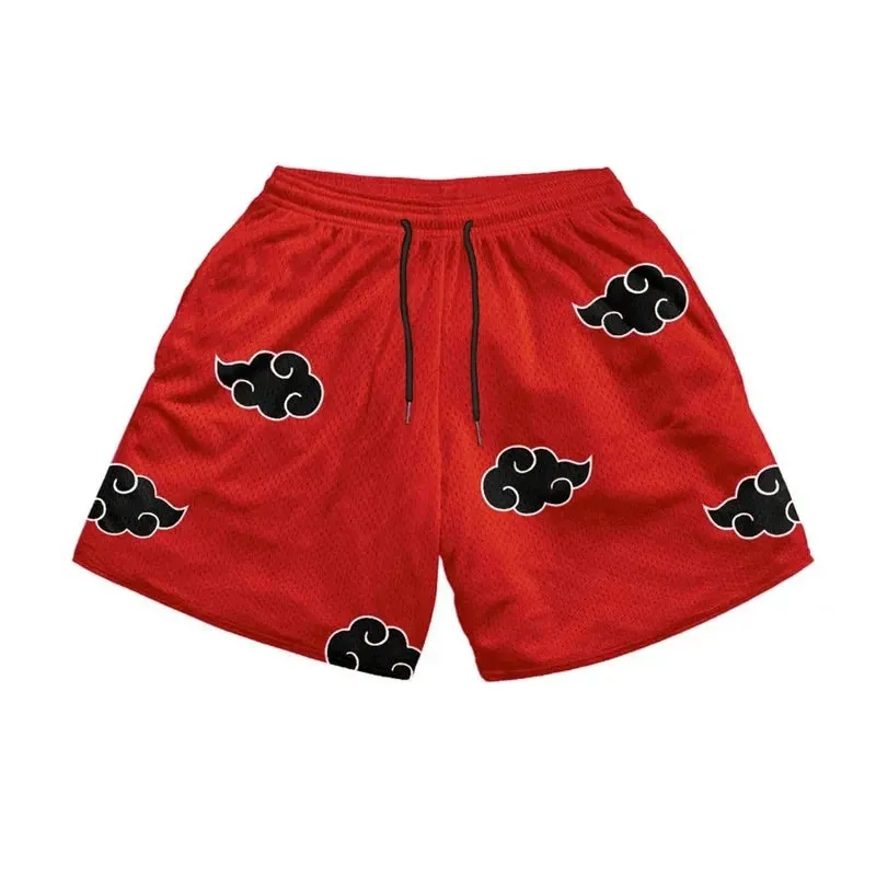 Clouds quick dry Gym Shorts with Pockets 5 Inch summer shorts