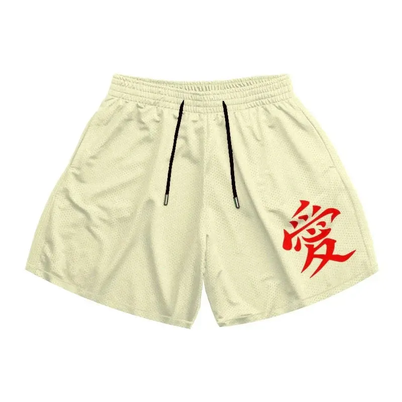 Clouds quick dry Gym Shorts with Pockets 5 Inch summer shorts