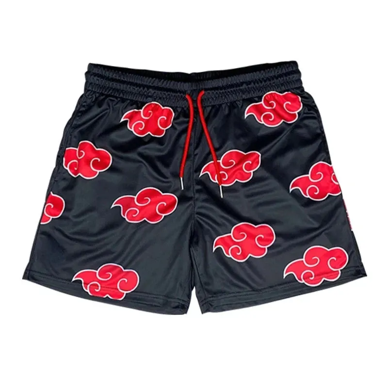 Clouds quick dry Gym Shorts with Pockets 5 Inch summer shorts