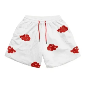 Clouds quick dry Gym Shorts with Pockets 5 Inch summer shorts