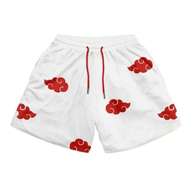 Clouds quick dry Gym Shorts with Pockets 5 Inch summer shorts