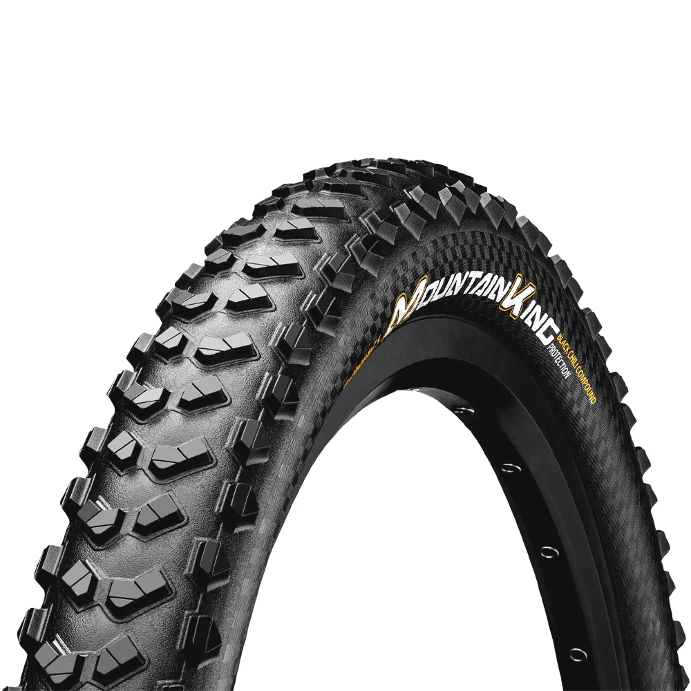 Continental Mountain King ProTection Mountain Bike Foldable Tyre - 27.5 x 2.80 - Black