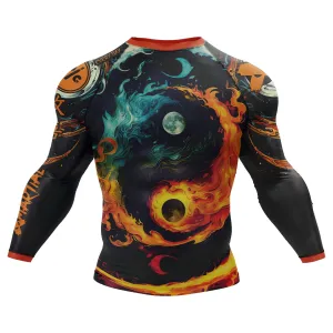 Cosmic Harmony BJJ Rash Guard