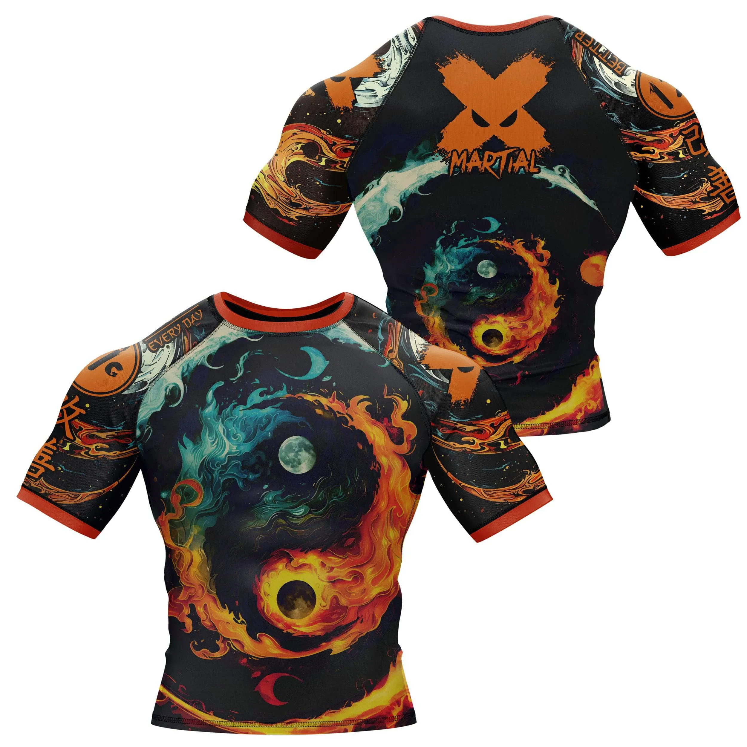 Cosmic Harmony BJJ Rash Guard