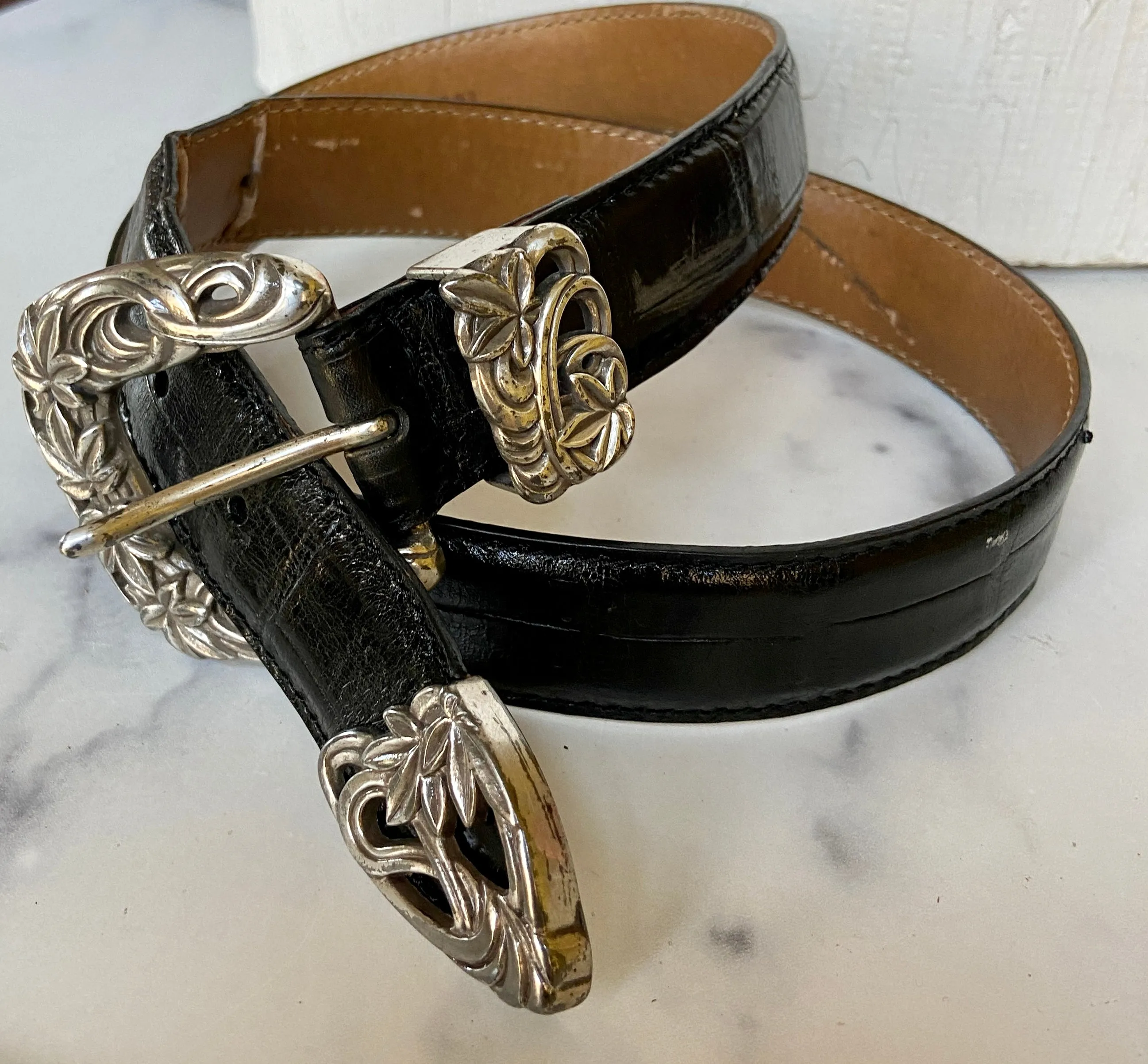 Croco Grain belt