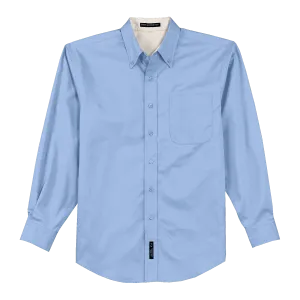 D1309MT Mens Easy Care Long Sleeve Tall Shirt