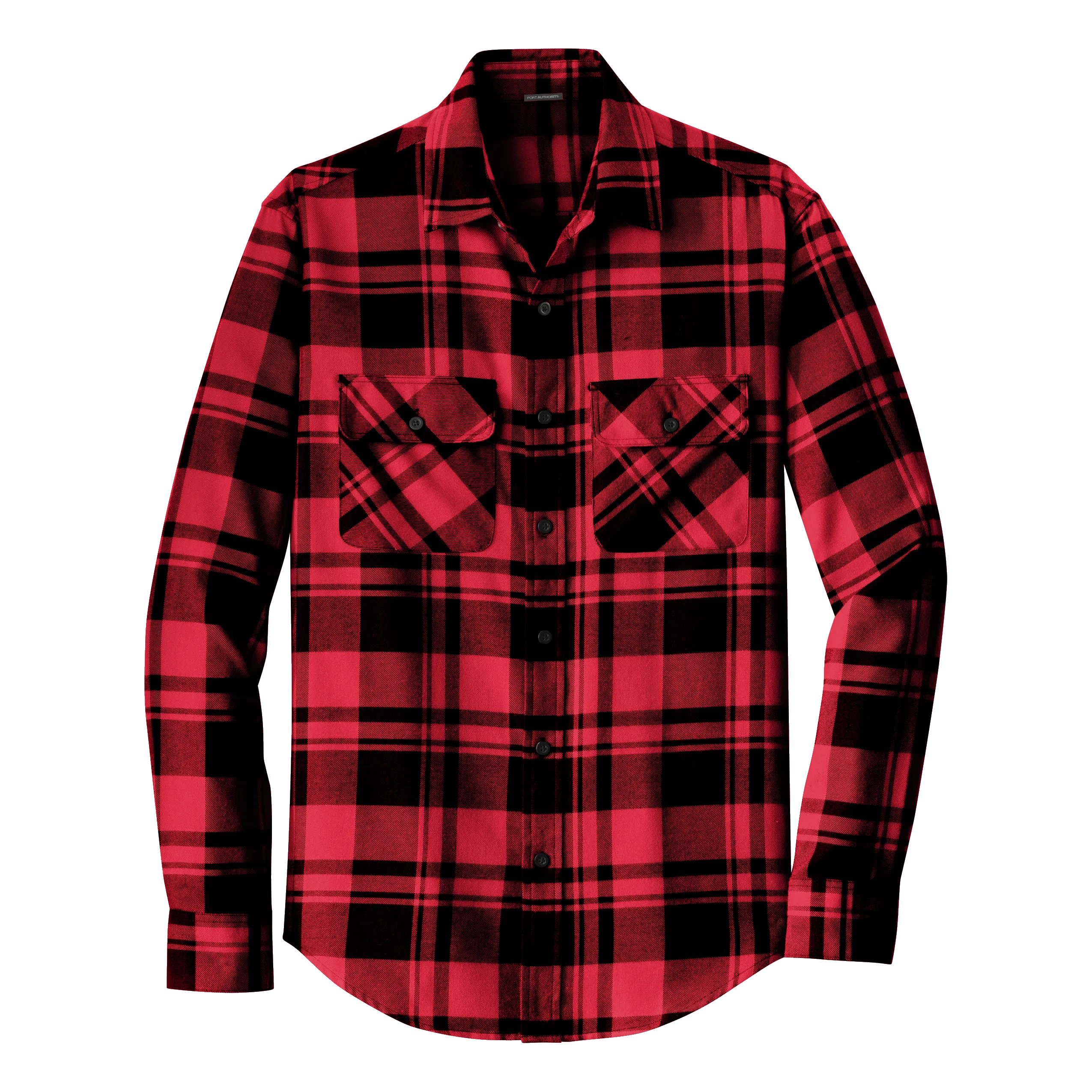 D1820M Mens Plaid Flannel Shirt