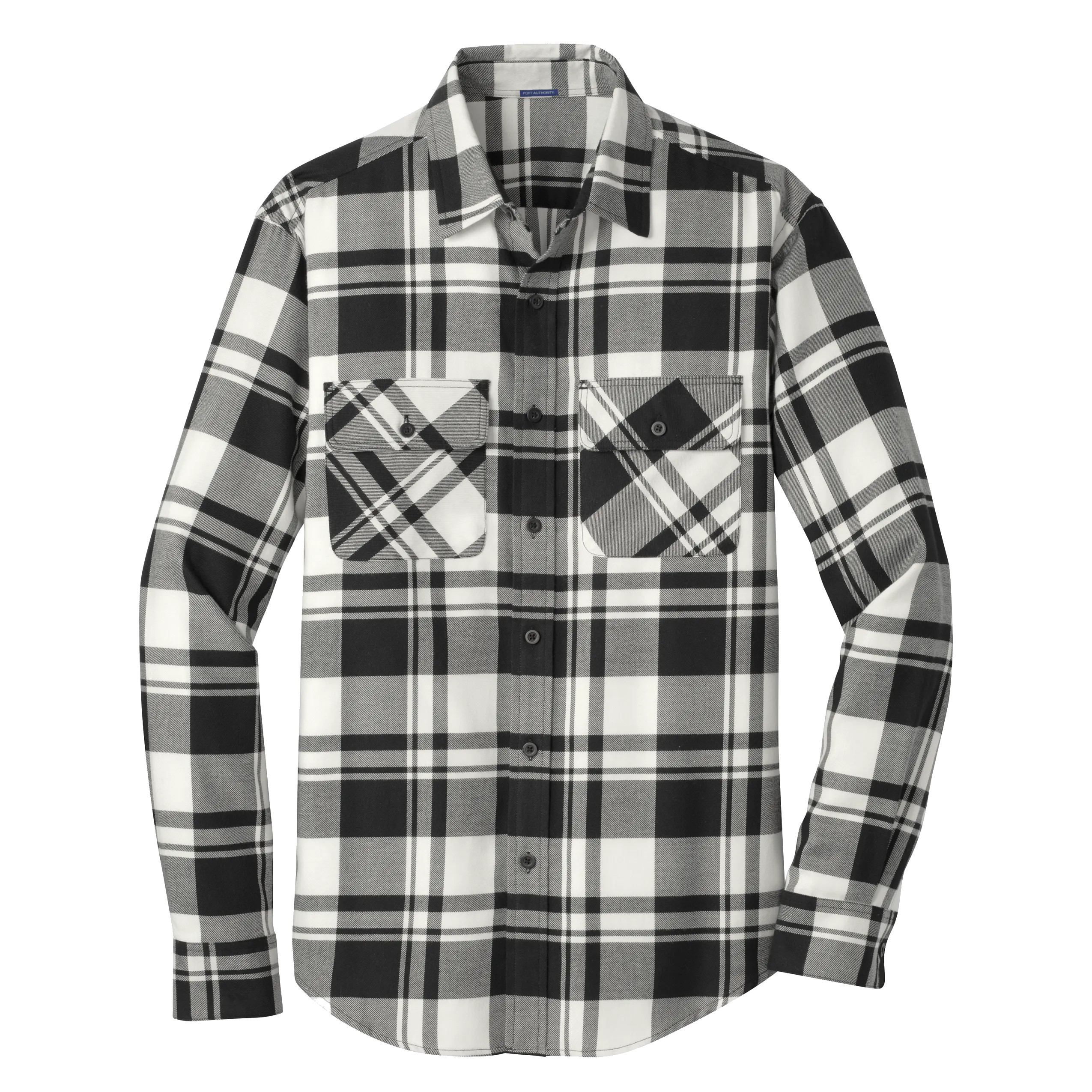D1820M Mens Plaid Flannel Shirt