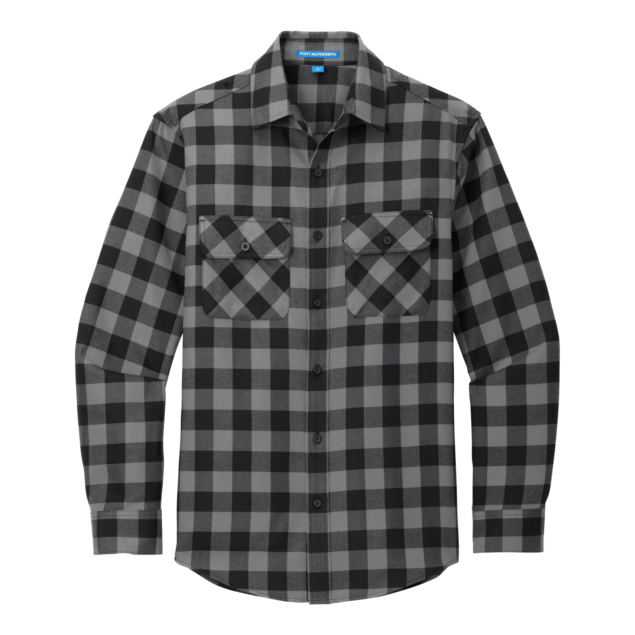 D1820M Mens Plaid Flannel Shirt
