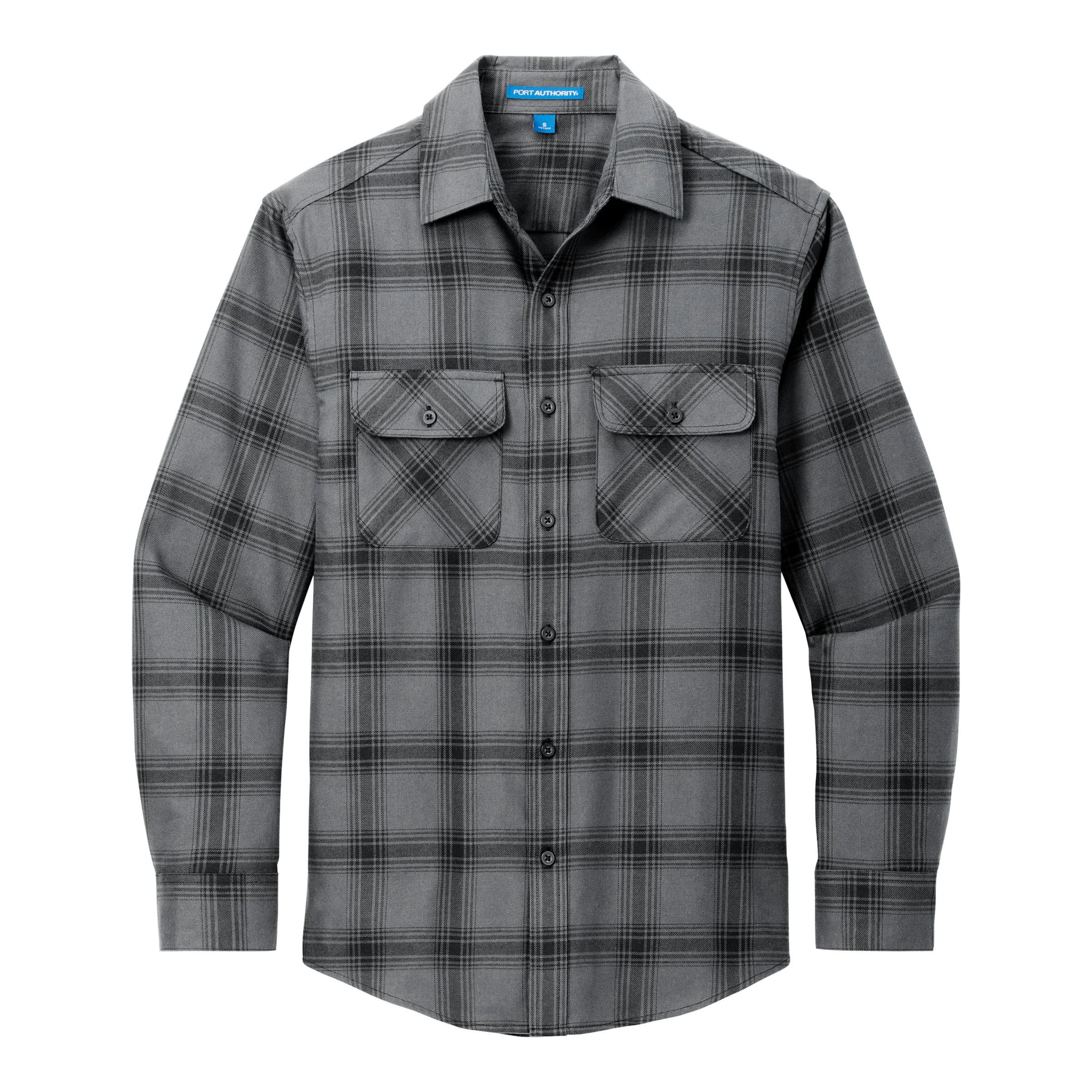 D1820M Mens Plaid Flannel Shirt
