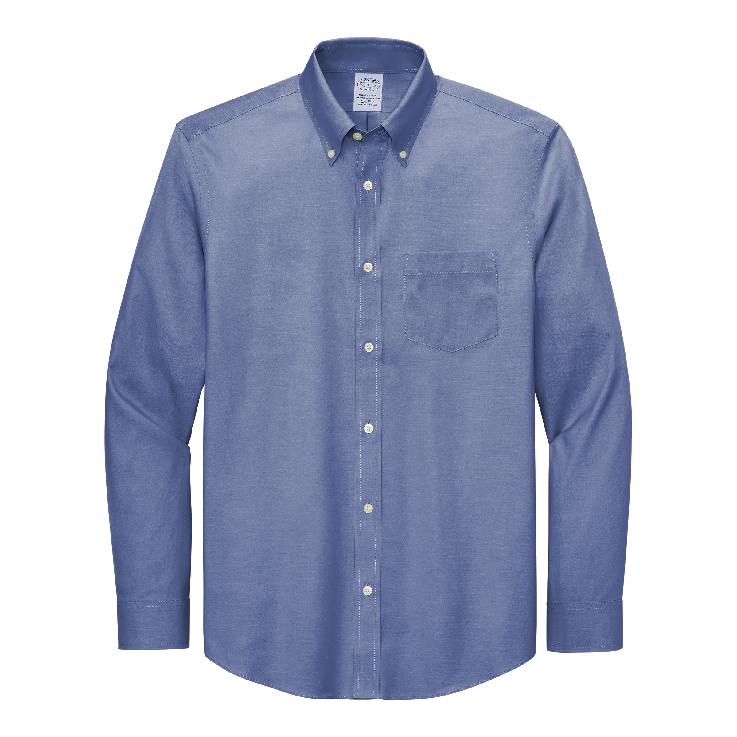 D2327M Mens Wrinkle-Free Stretch Pinpoint Shirt