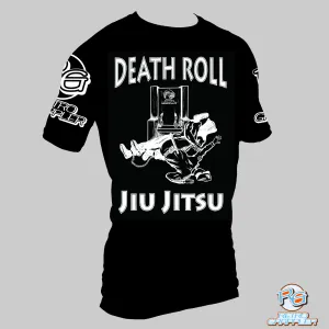 Death Roll Jiu Jitsu - Death Row Parody Rash Guard