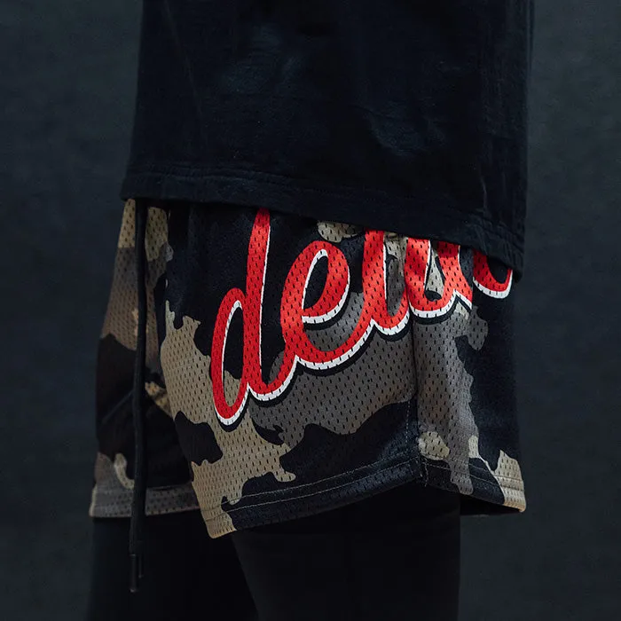 Deuce Mesh Shorts | Kobe Camo