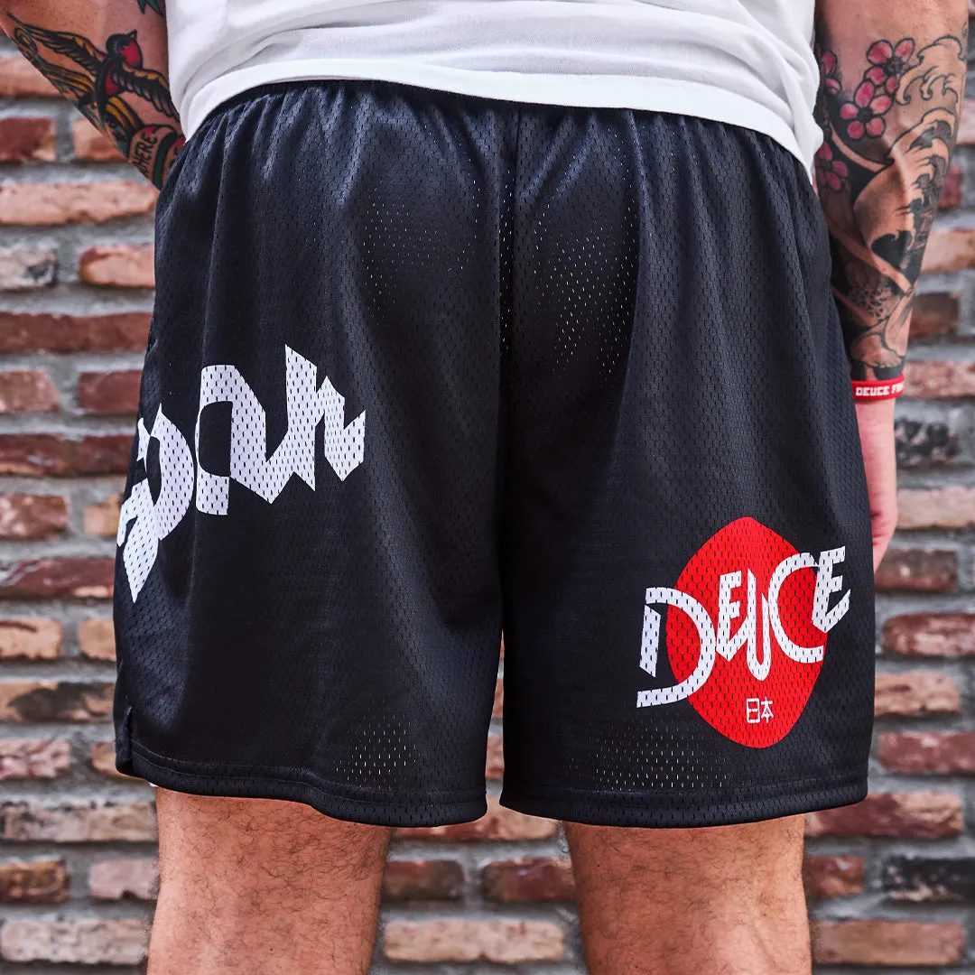 Deuce x Japan Mesh Shorts | Black