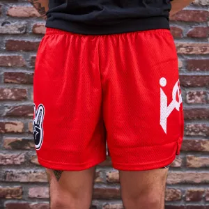 Deuce x Japan Mesh Shorts | Red - FINAL SALE