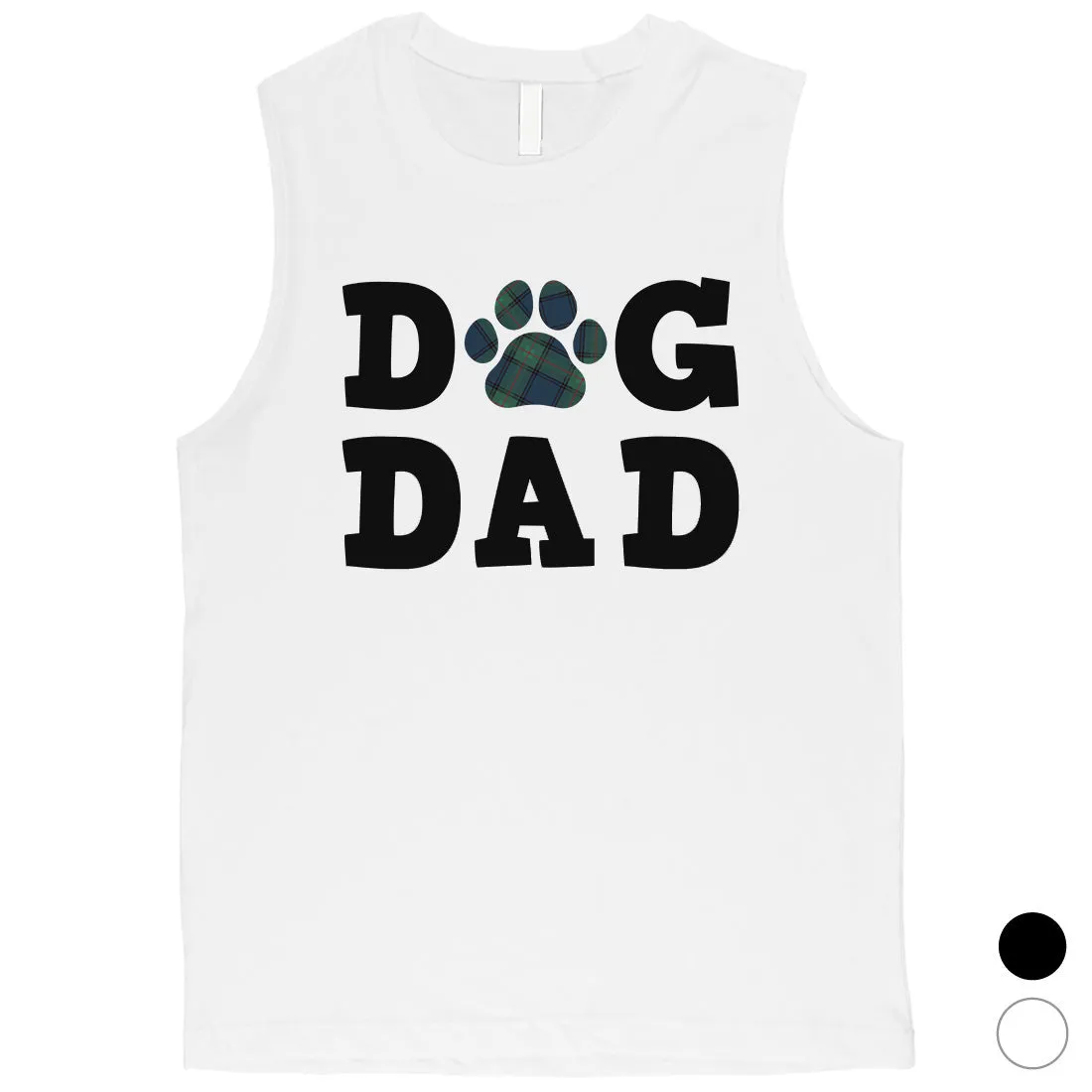 Dog Dad Mens Proud Soft-Hearted Cool Fun Father's Day Muscle Shirt