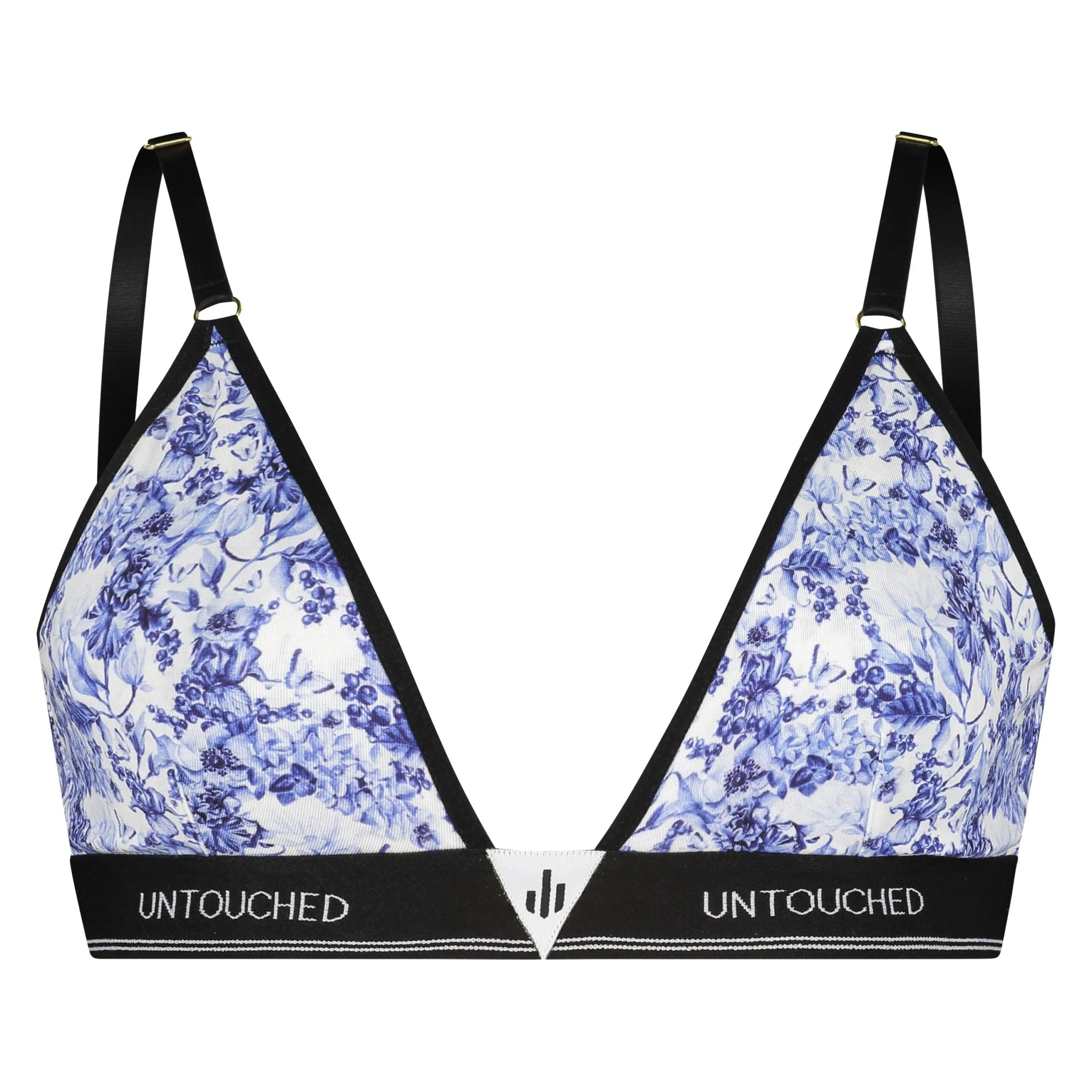 Dutch Delftware Bralette zonder padding Sample