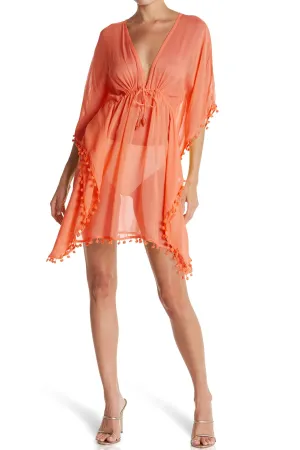 Elegant Coral Cover Up
